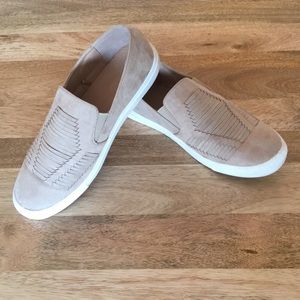 Beige Carlos by Carlos Santana Slip Ons